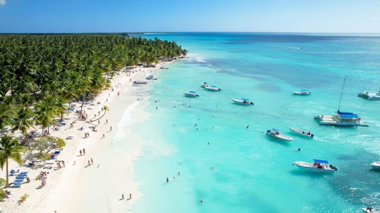 Z Punta Cana: Jednodenní výlet na ostrov Saona s obědem formou bufetu — Guided tour and outdoor activity
