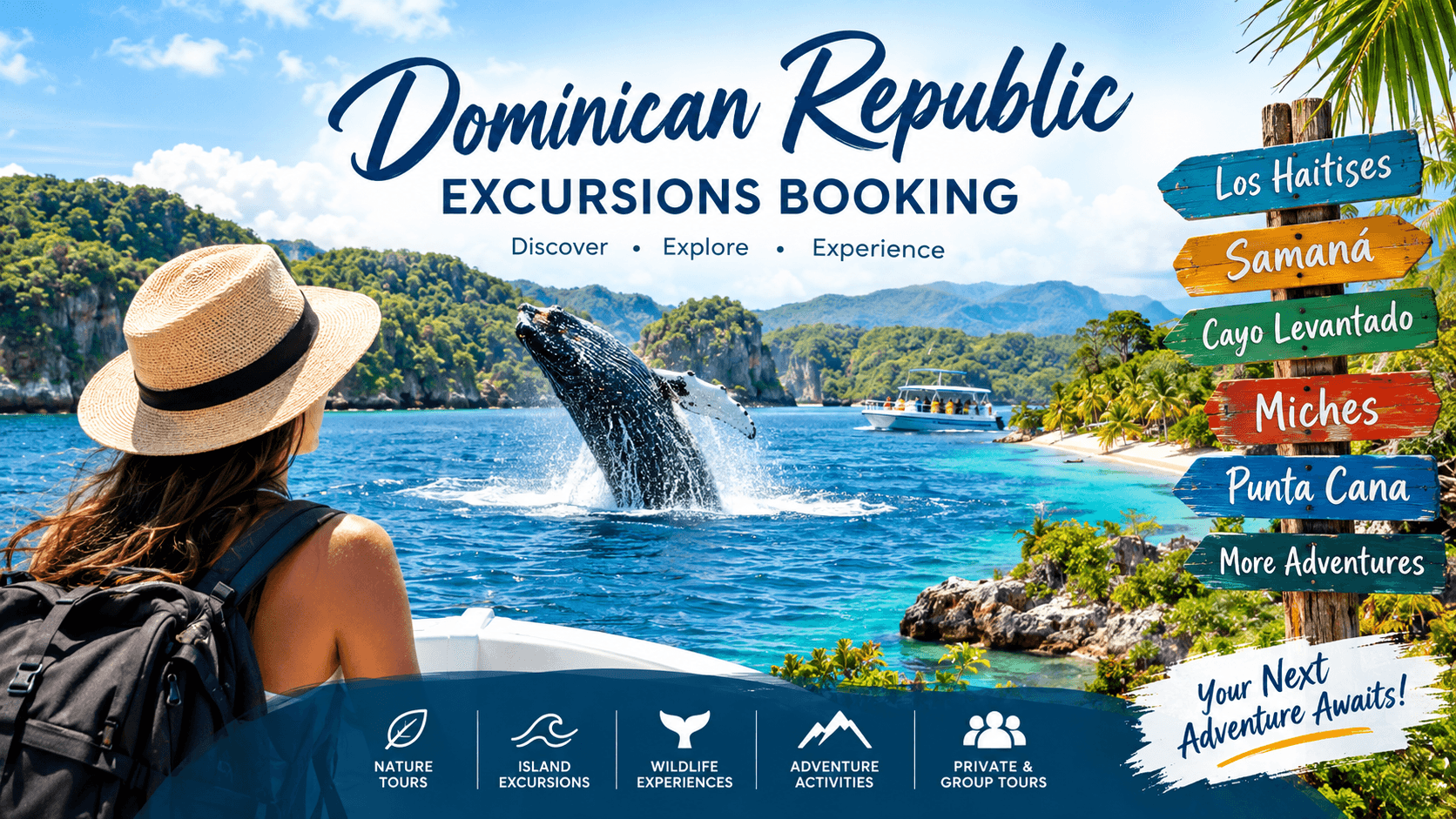 Reserva de Excursiones en República Dominicana | Visitas guiadas y aventuras - Whale Miches Guide